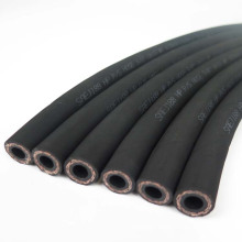 3/8" Black Cloth Surface SAE J189 Flexible Power Steering Hose for Chevy Impala